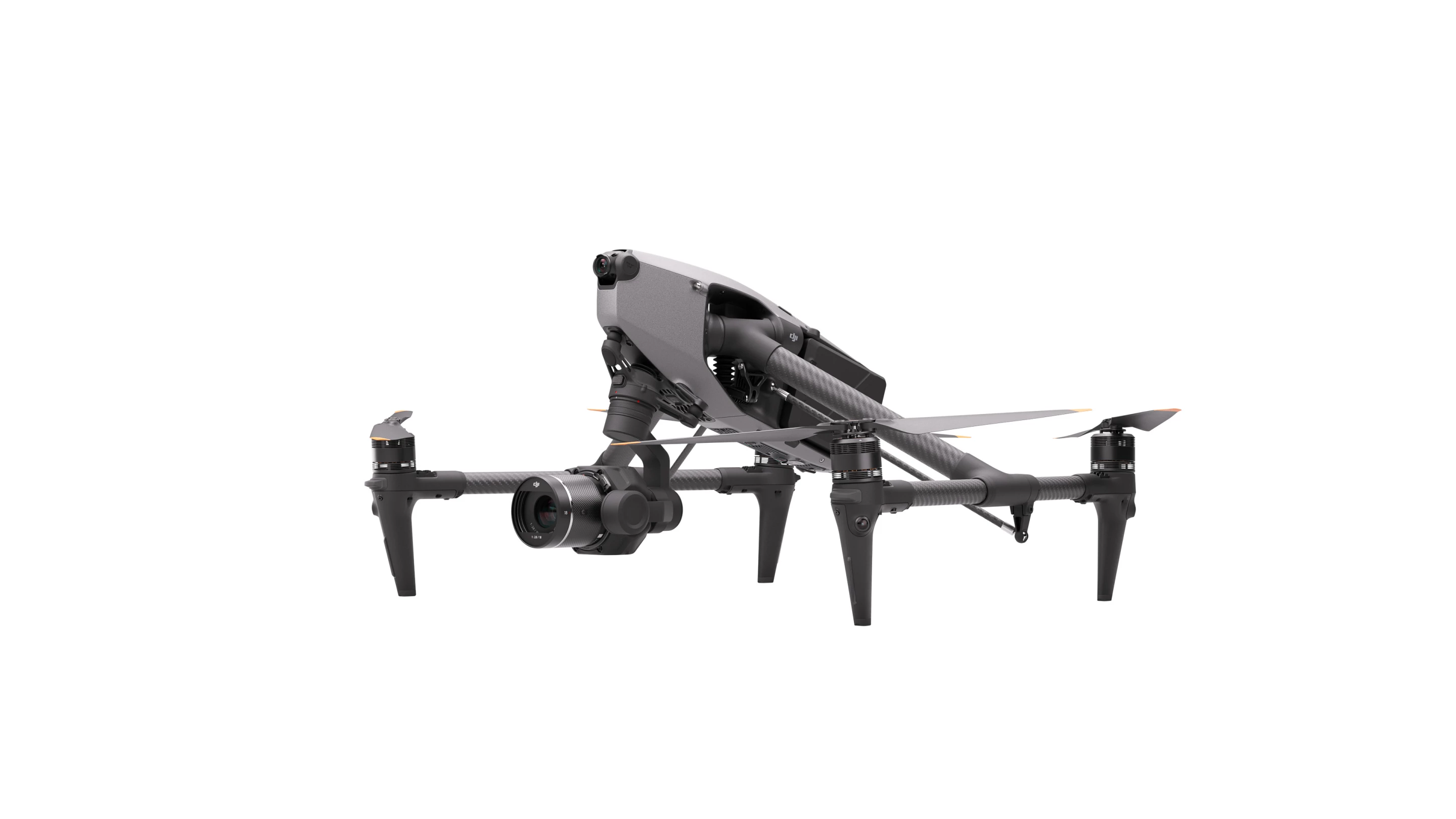 The Inspire 3's omnidirectional sensing system is made up of nine visual sensors