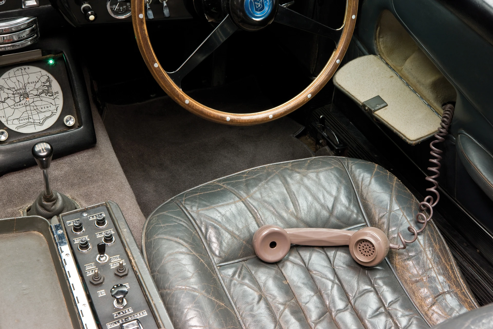 A phone in a car? What will Q-Branch think of next?