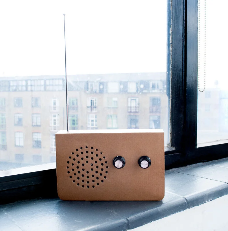 A Card Radio out in the wild