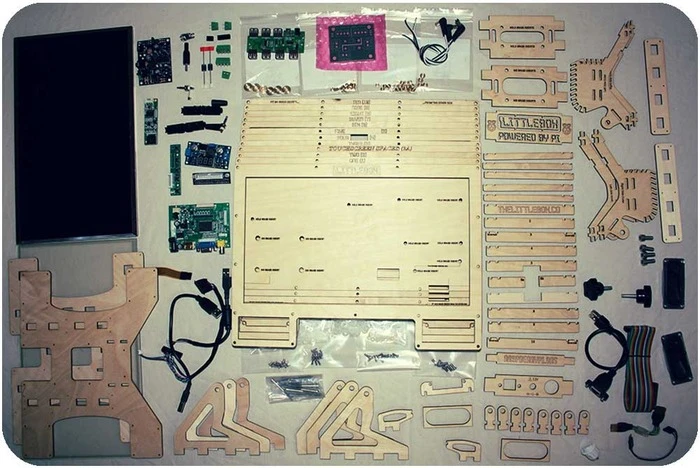 Gregory Holloway's LittleBox PC is a build-it-yourself kit designed to turn the Raspberry Pi into a complete touchscreen desktop computer