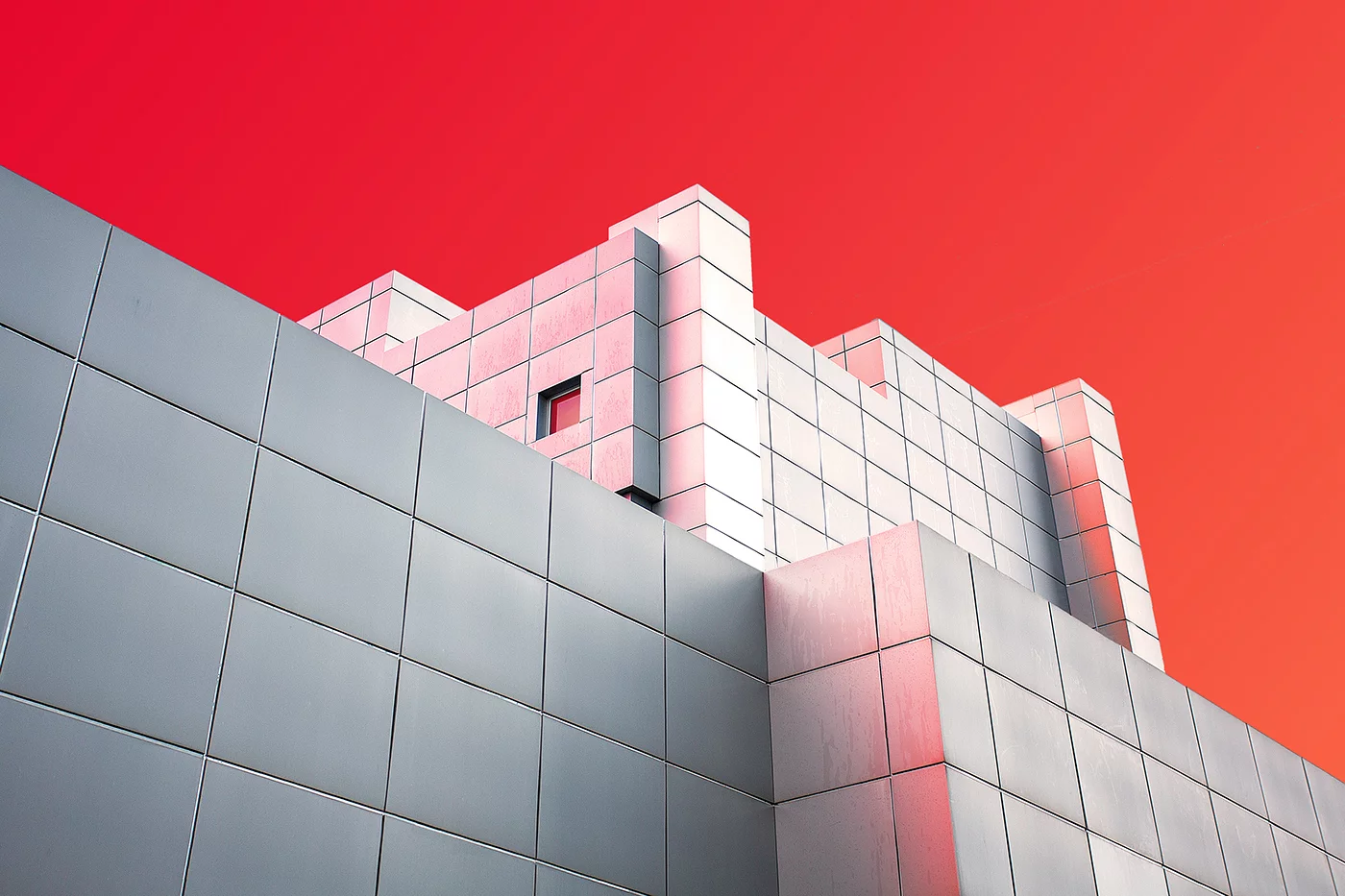 Another collection from Local Preacher in 2018 is one for fans of extreme psychedelic color. This series is aptly titled Ghetto Streets On Acid, and floods simple architectural forms with obscene highlights of color (Credit: Local Preacher Behance (CC BY-NC-ND 4.0))