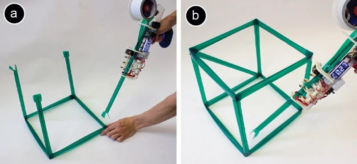 Assembly of wireframe objects is quick and easy