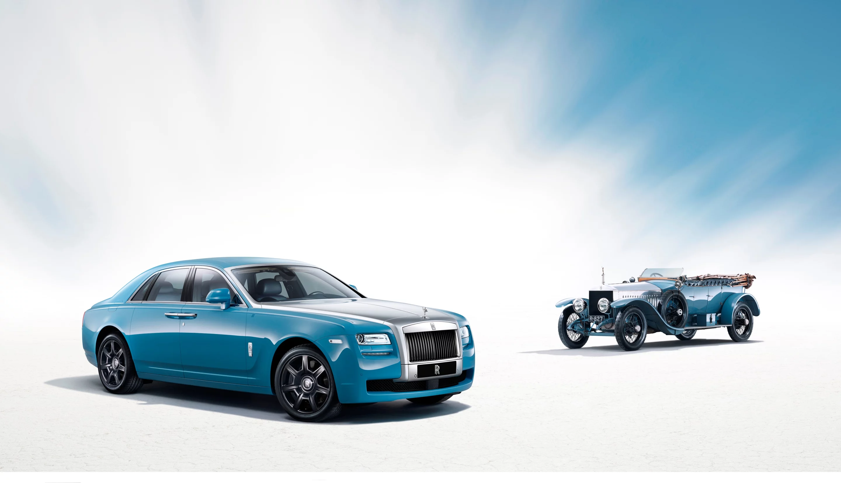 The Rolls-Royce Alpine Trial Centenary Collection Ghost will appear with one of the original 1913 Silver Ghosts