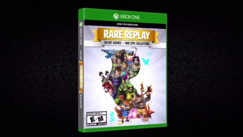 Developer Rare had two big reveals for the show, the first of which, known as Rare Replay, is a compilation of classic titles from studio, such as Banjo Kazooie and Perfect Dark