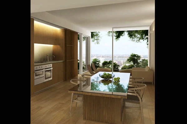 Interiors of stage one residences (One Central Park and Central) are designed by Koichi Takada (Image: Central Park)