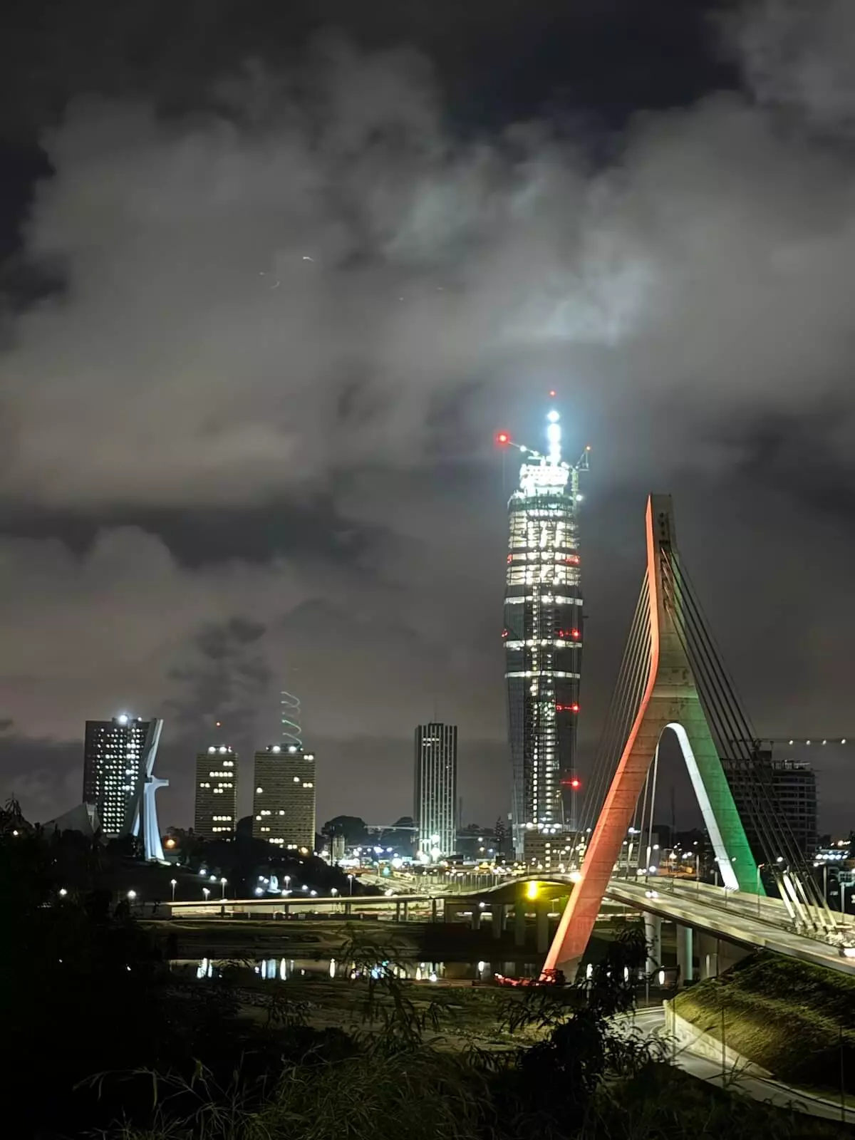 Tower F is a beacon for sustainable buildings in Africa and has earned EDGE certification for its double-layer facade, which provides shade and waterproofing