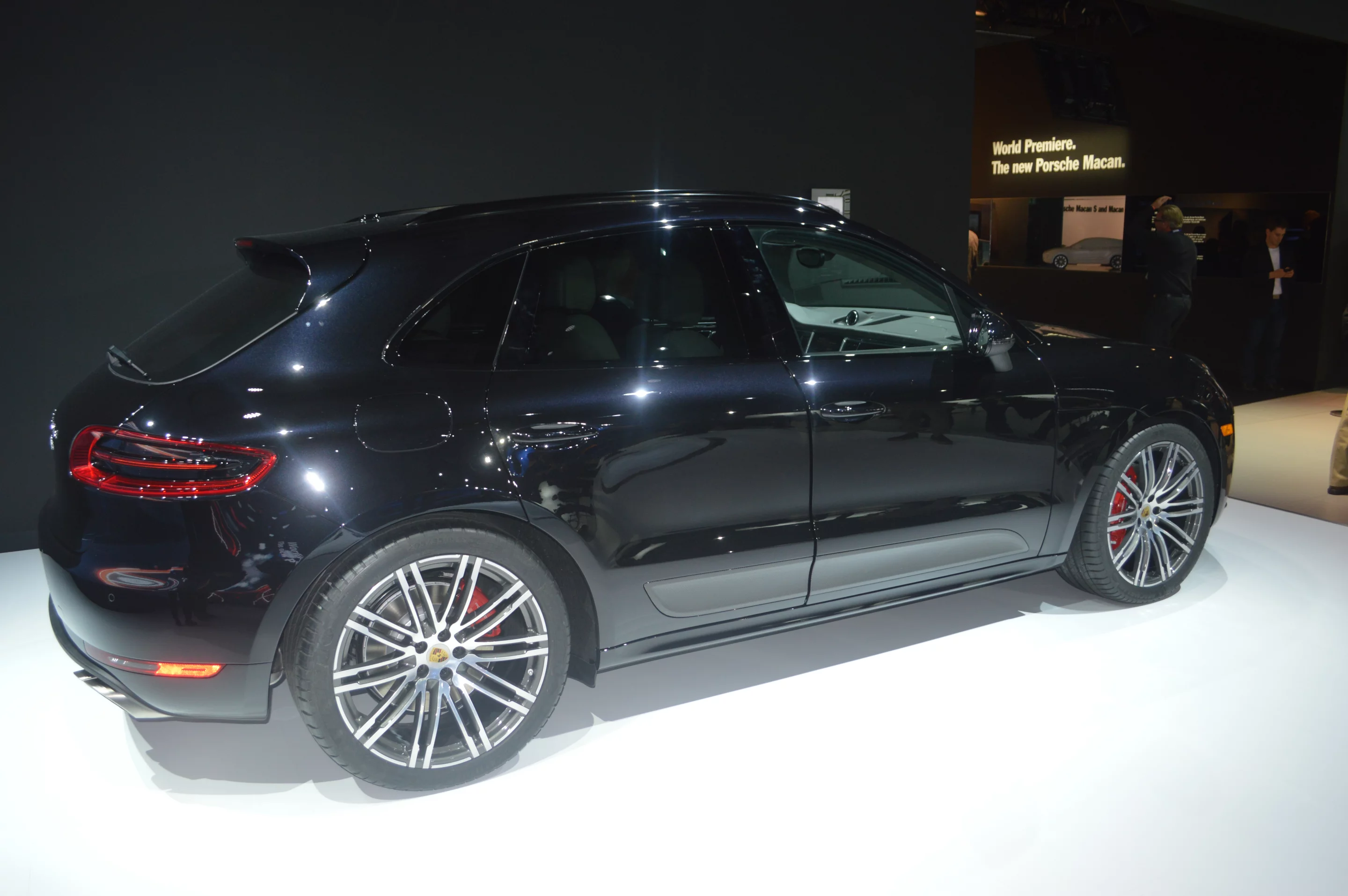 The Macan takes design cues from the sports car line