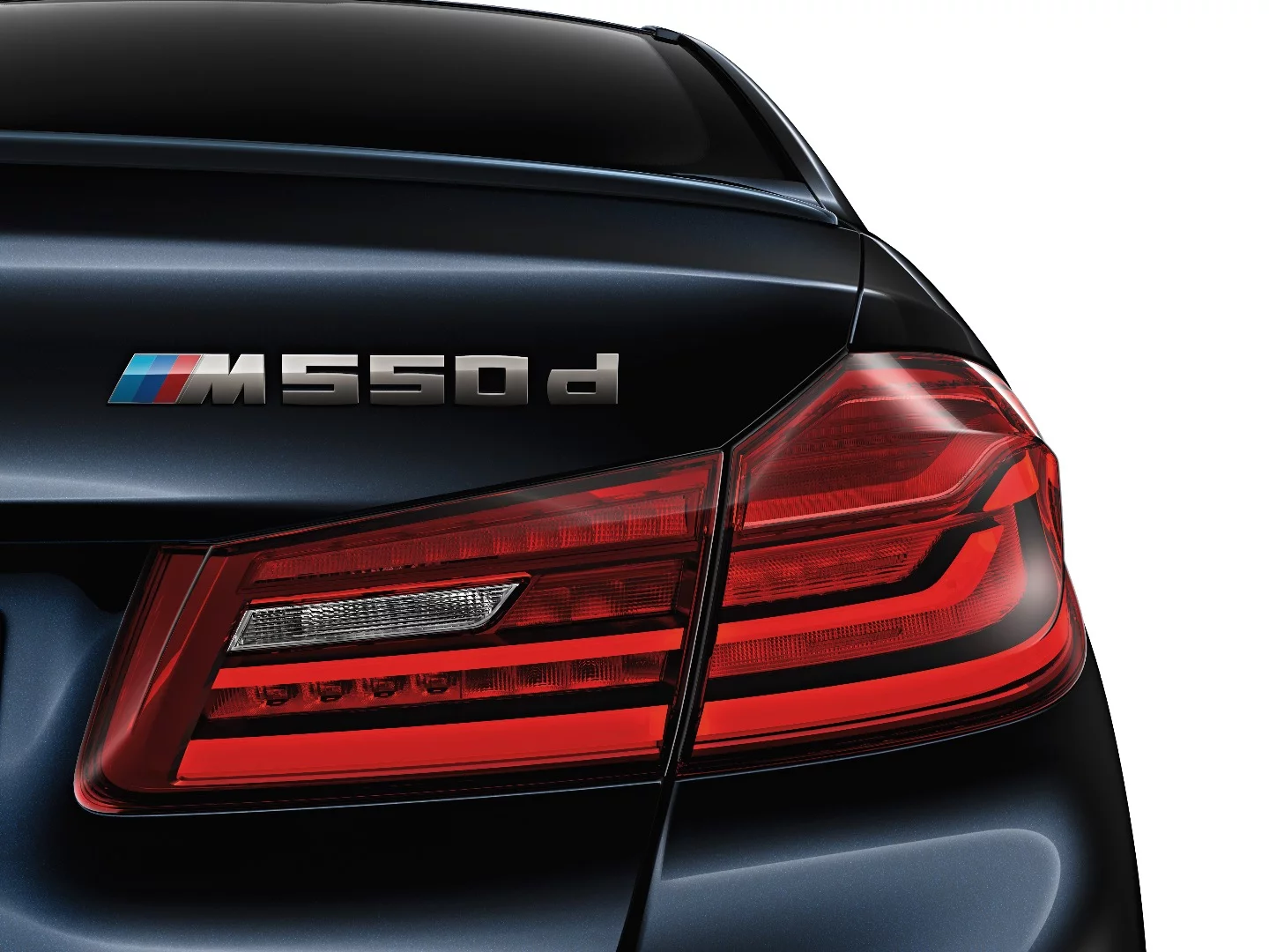 The M badge on the 550d xDrive signals BMW's intent to make it feel sporty