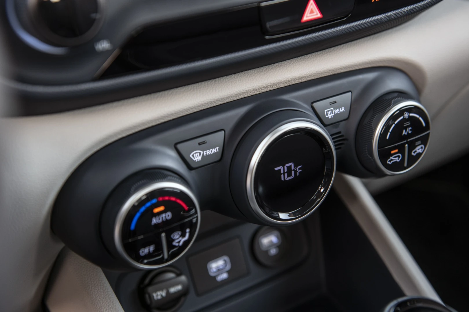 Climate control can be pre-set through Alexa or Google Home if you've got it all set up