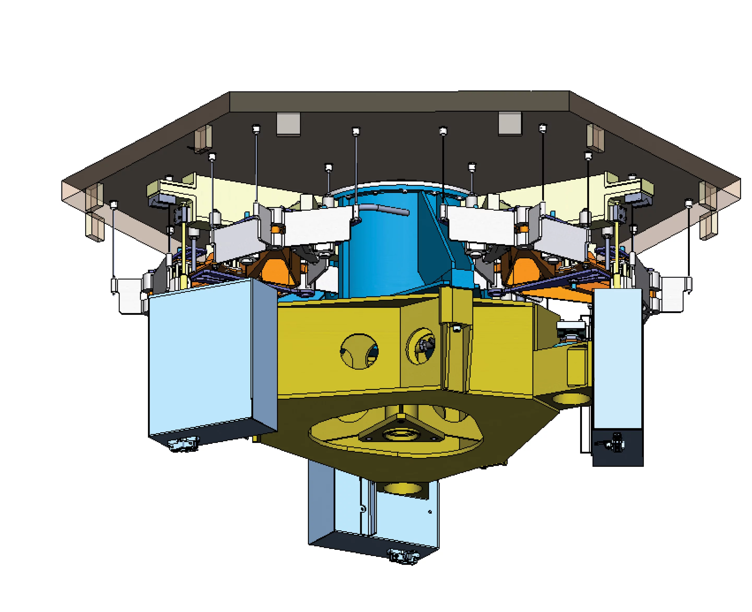 Mirror segment support unit (Image: Courtesy TMT Observatory Corporation)