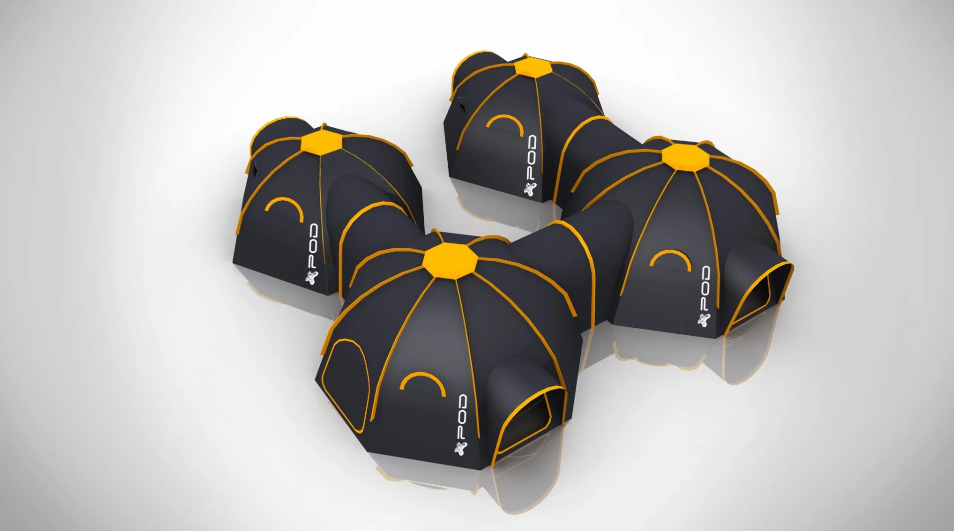 POD Tents are a design from the United Kingdom