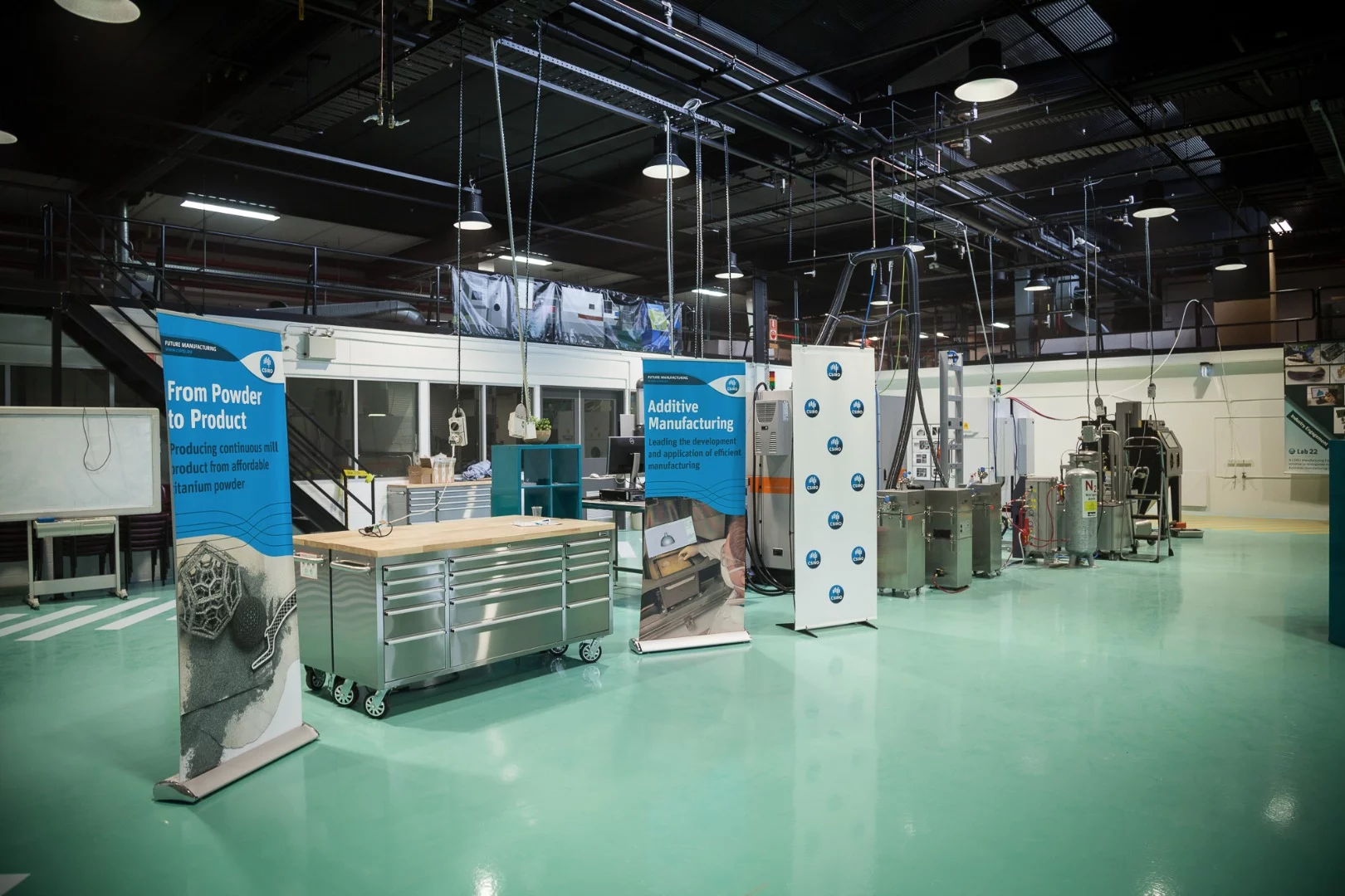 CSIRO's Lab 22 – 22 being the atomic number of titanium