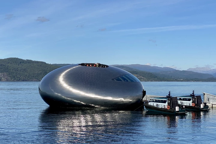 The Salmon Eye is topped by a rooftop terrace area