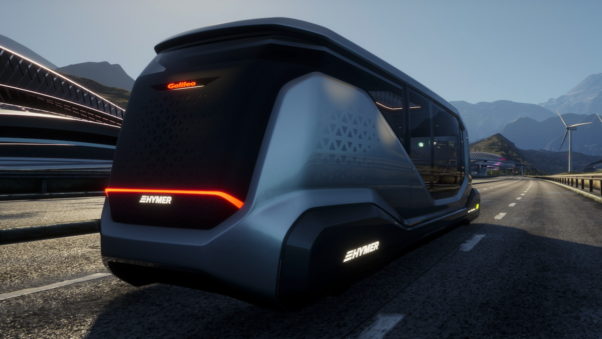 Hymer Concept Galileo self-driving camper pod