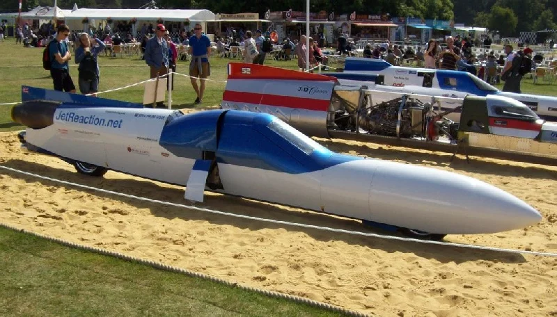 Jet Reaction on display at The Goodwood Festival of Speed