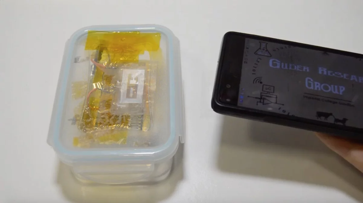 The labels have been successfully lab-tested on chicken and fish