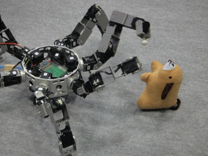 Asterisk prepares to pick up an object