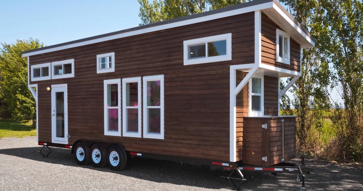 Spacious steelframed tiny house is ready to hit the road