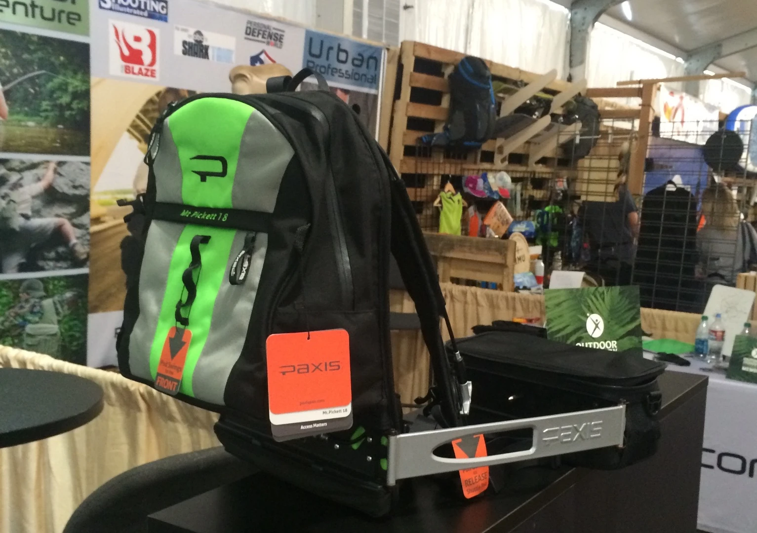 The Paxis Mt. Pickett 18 at Outdoor Retailer Summer Market 2015