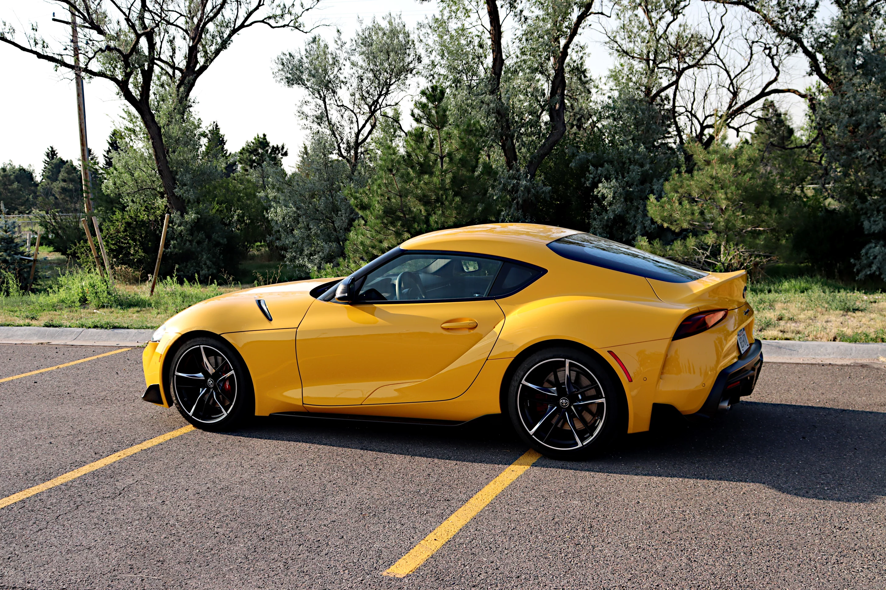 Fine handling and head-turning good looks are among the Toyota Supra's high marks