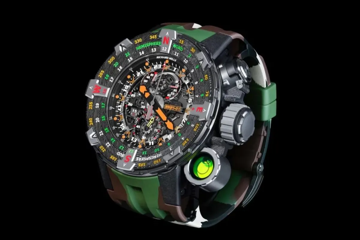 The RM 25-01 was designed in collaboration with the actor/director Sylvester Stallone