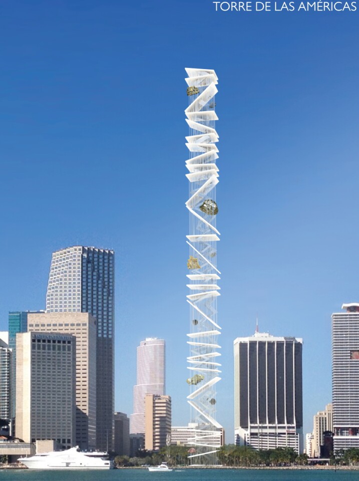 Torre De Las Américas concept (Image: Mauricio Gonzalez and Alfredo Andia)