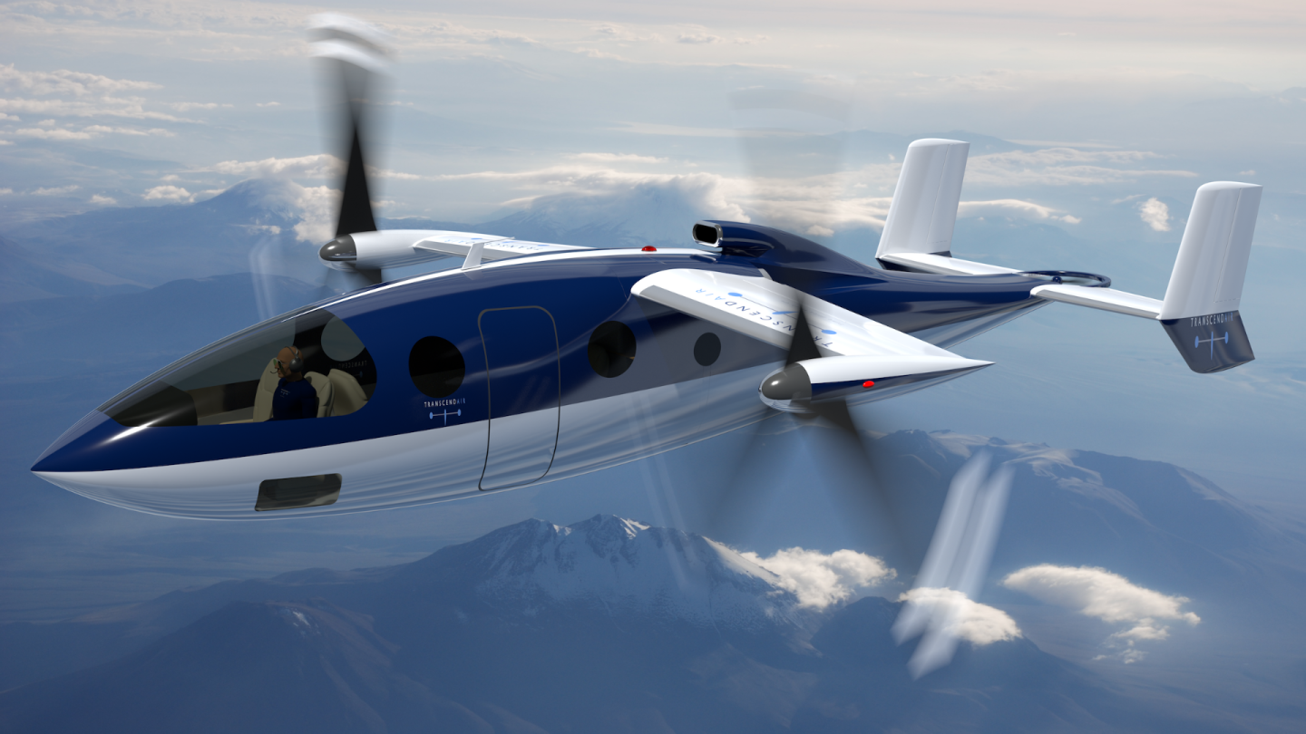 Los Angeles to San Francisco in 55 minutes with the Transcend Air Vy 400