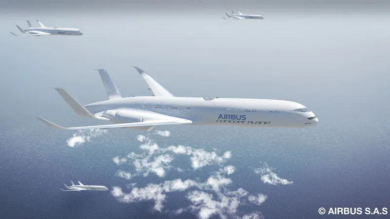 Express skyways would bring passenger planes to within 20 wingspans of each other