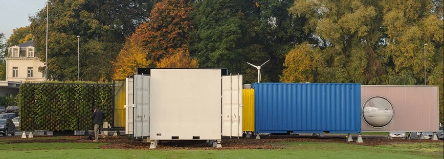 Hub_01 is a sustainable and innovative pavilion that hopefully inspires education