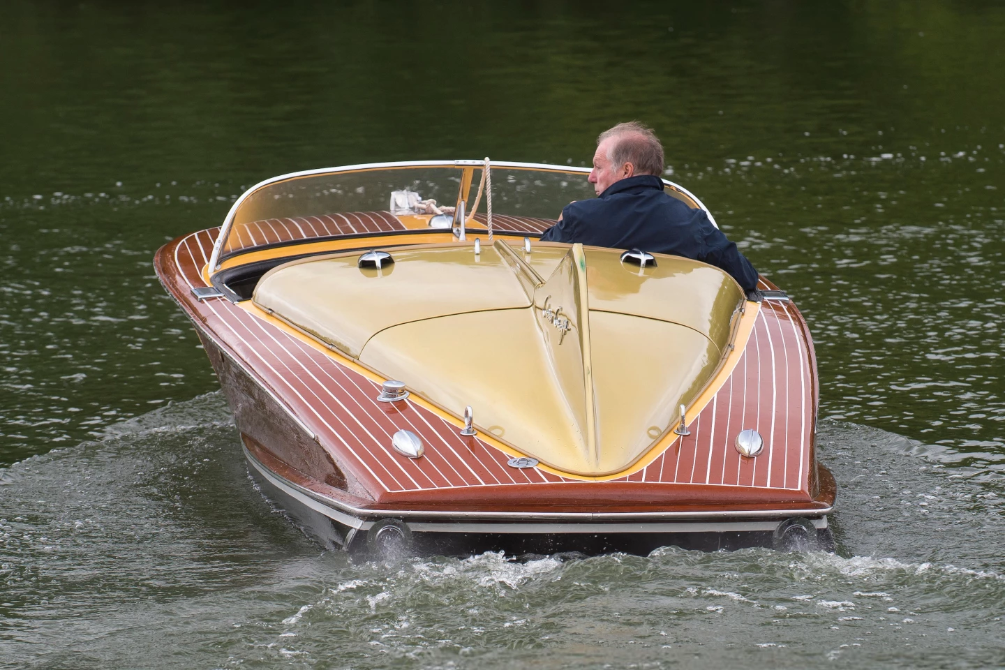 The Chris-Craft Cobra was only built in 1955, with stained and varnished bodywork that wouldn’t look out of place on a grand piano. Just 55 of the 21-foot Cobras were built and 51 of the 18-footers. Those that have survived are now collector items thanks to their hotrod heart - either a big block Cadillac or Hemi Chrysler V-8 engine. This superb example sold at Bonhams’ in 2018 for GBP £65,550 (US$90,000) and they regularly pop up at Mecum and RM Sotheby’s with prices varying dramatically depending on the condition.