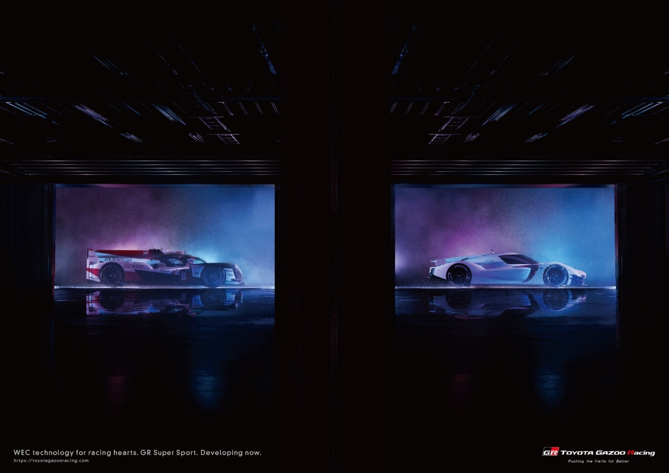 It's not difficult to see how much racing influenced the design of the GR Super Sport Concept