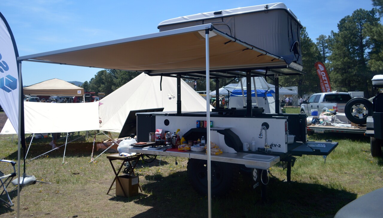 Buyers can equip the XV-2 as desired, including with a kitchen area, awning and top tent (Photo: CC Weiss/Gizmag)