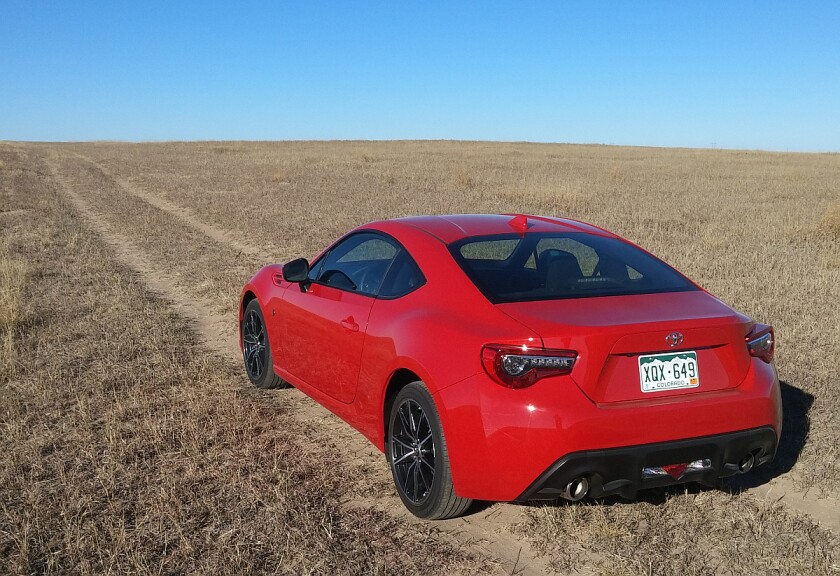 Everything about the 2017 Toyota 86 exudes fun times
