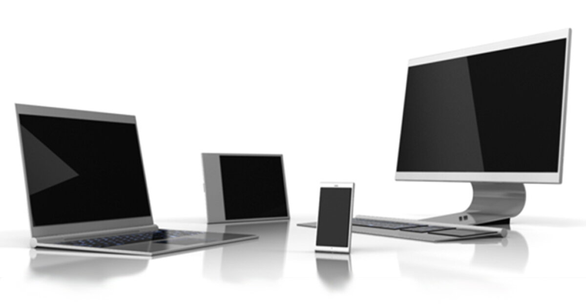 One Computer Mobile Images NexPhone concept combines a smartphone, tablet and PC in one