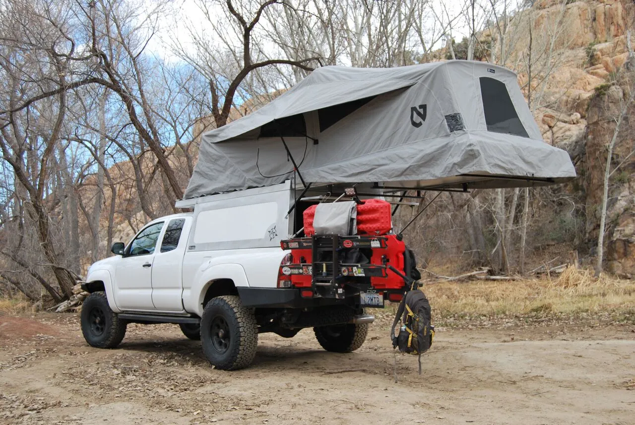 The Nemo tent sleeps two standard and up to four optionally