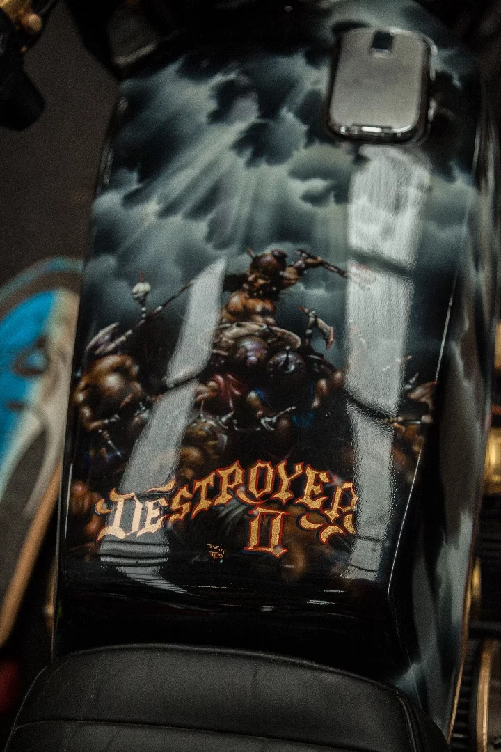 Destroyer II - Billy Gibbons Kawasaki Z1R custom