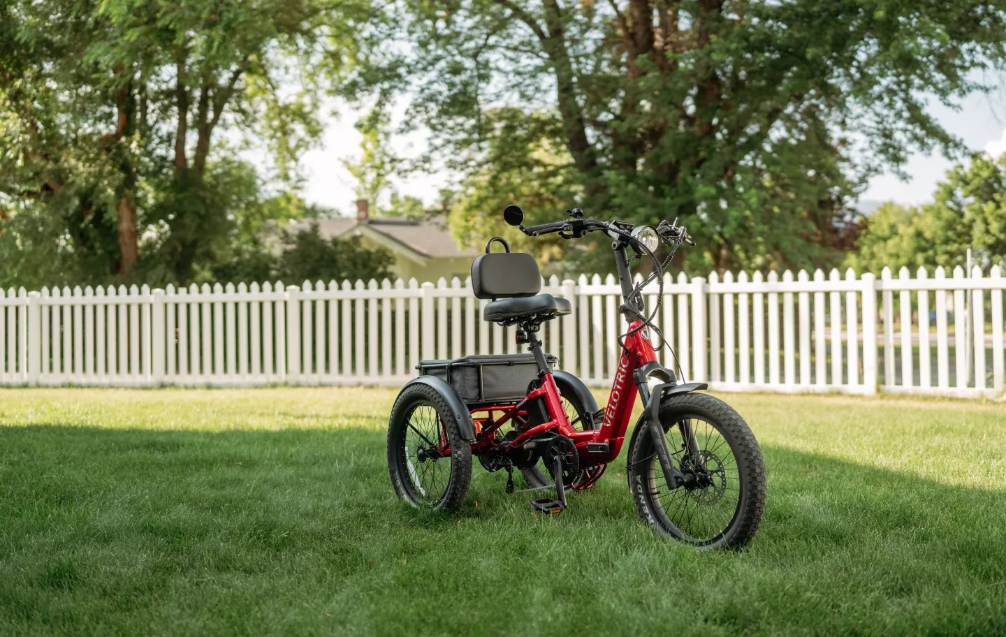 The Triker features ComfortMax seating, a low step-over height, 90-Nm hub motor and thumb throttle if you need it