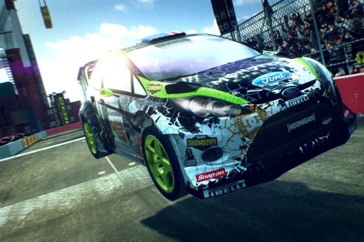 Ken Block's ferocious Fiesta returns in Dirt Showdown