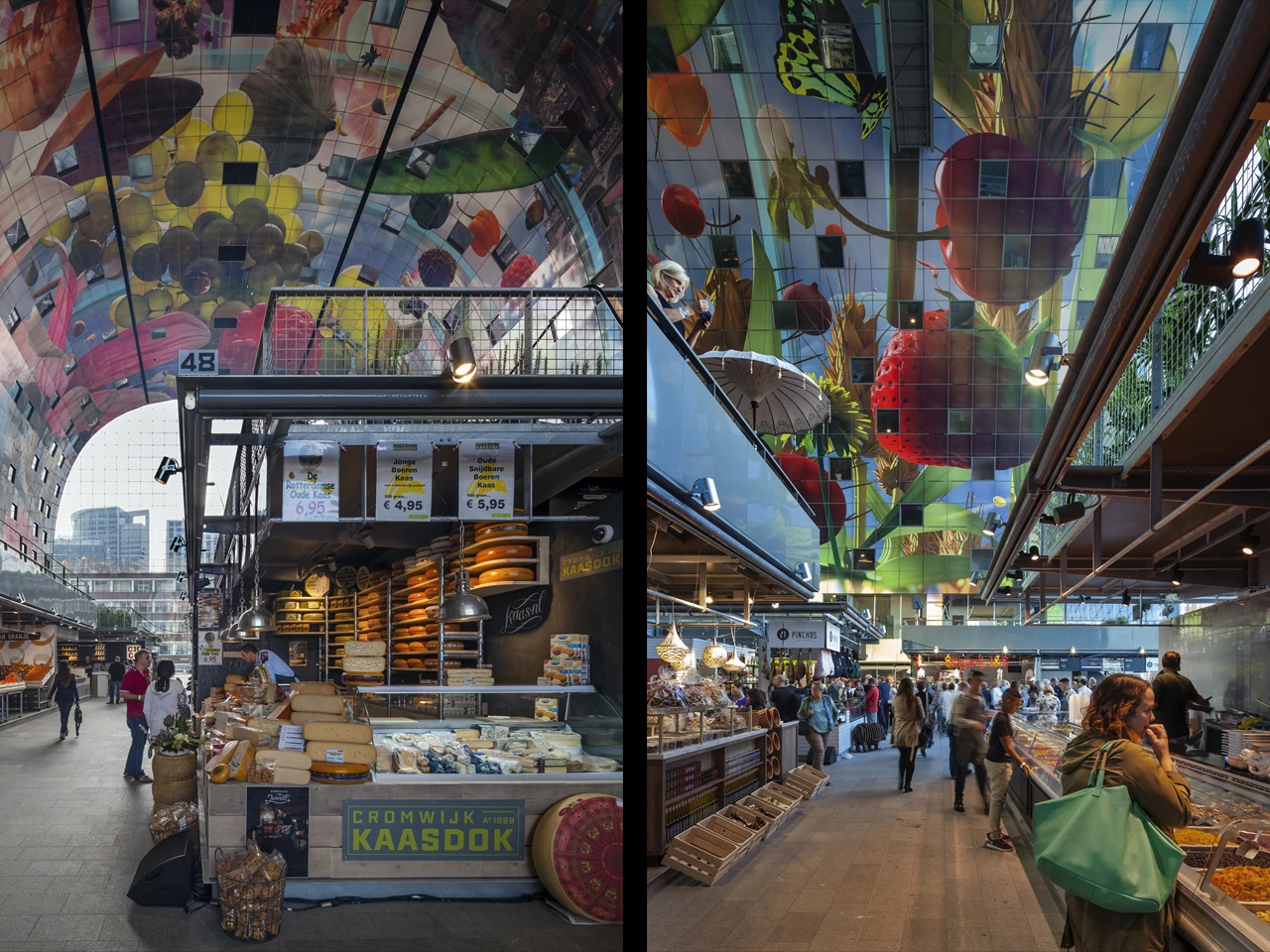 The mural was created by artists Arno Coenen and Iris Roskam