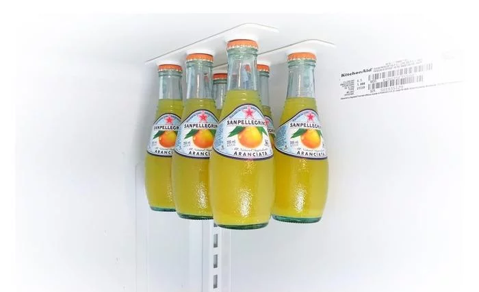 BottleLoft can be used for all kinds of drinks, including orange juice