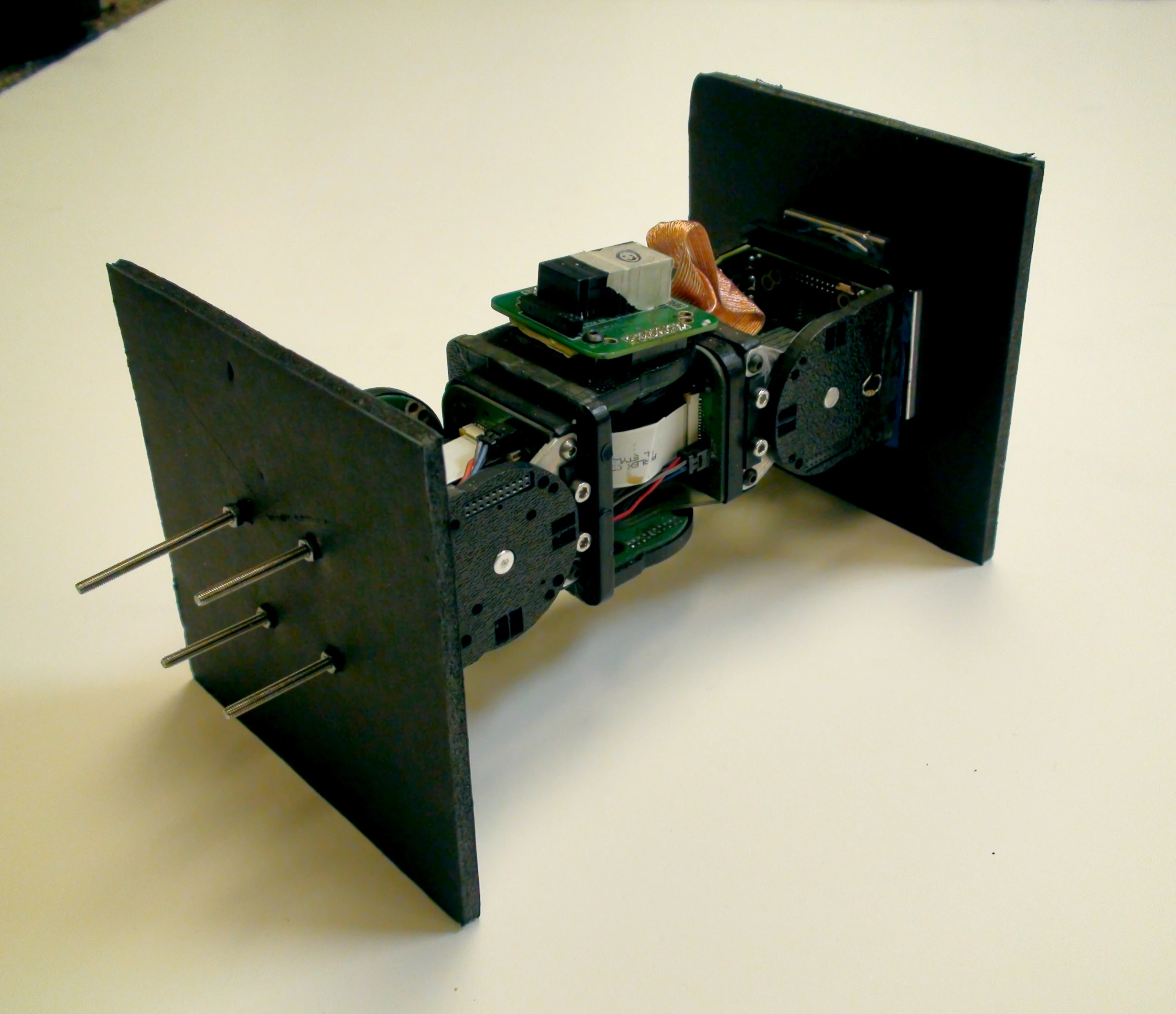 One of the clusters that FoamBot uses to construct other robots (Photo: ModLab)