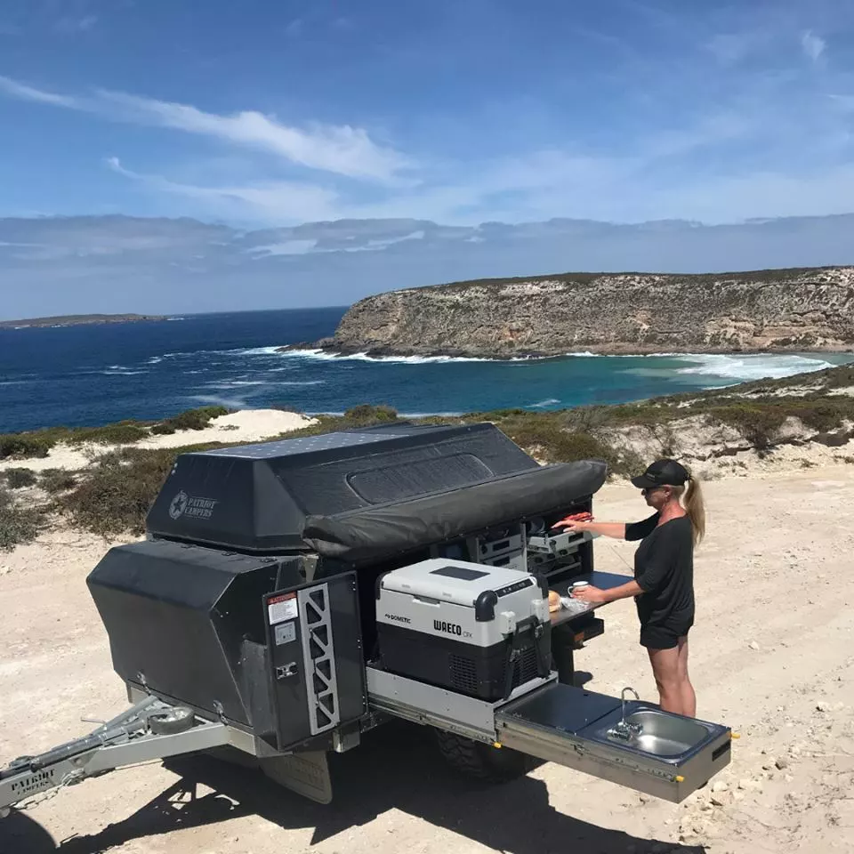 Doing some work on the L-shaped kitchen