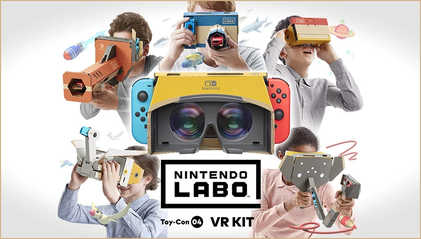 Nintendo's newest Labo Kit adds VR to the versatile Switch console