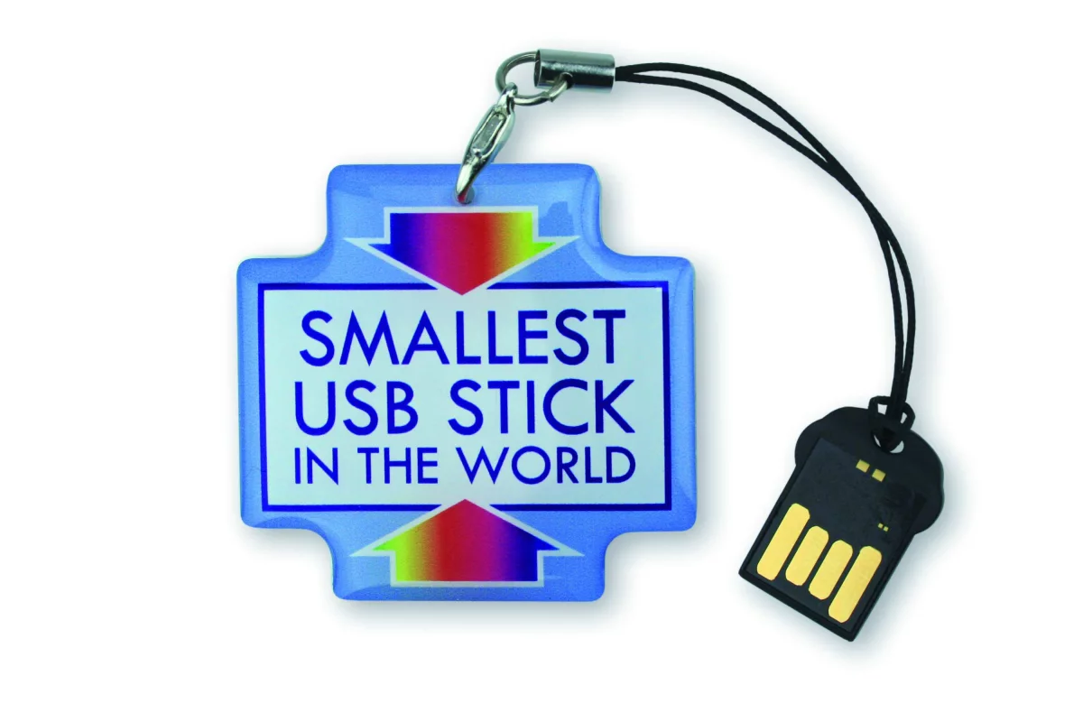 Dutch manufacturer Deonet is to launch the world's smallest USB storage stick in January