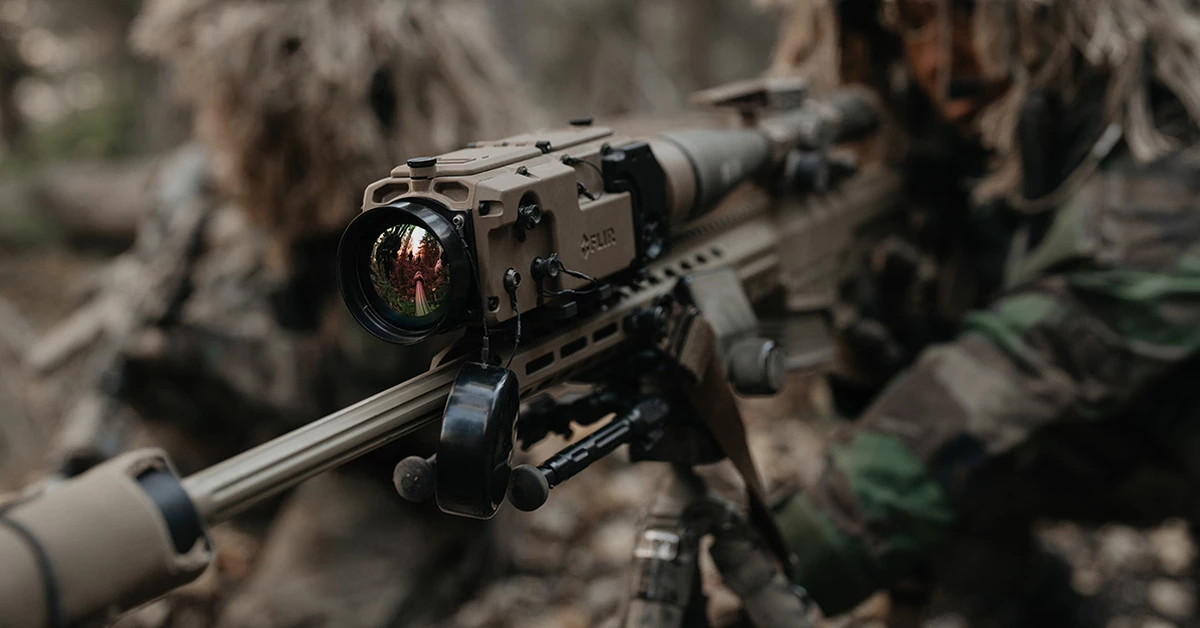 The ThermoSight HISS-HD can pair with various scopes