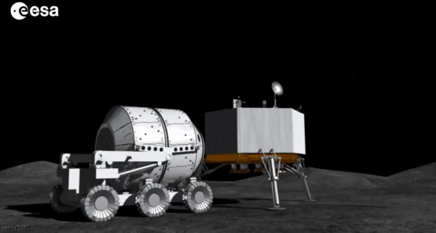 Transporter robot with module secured
