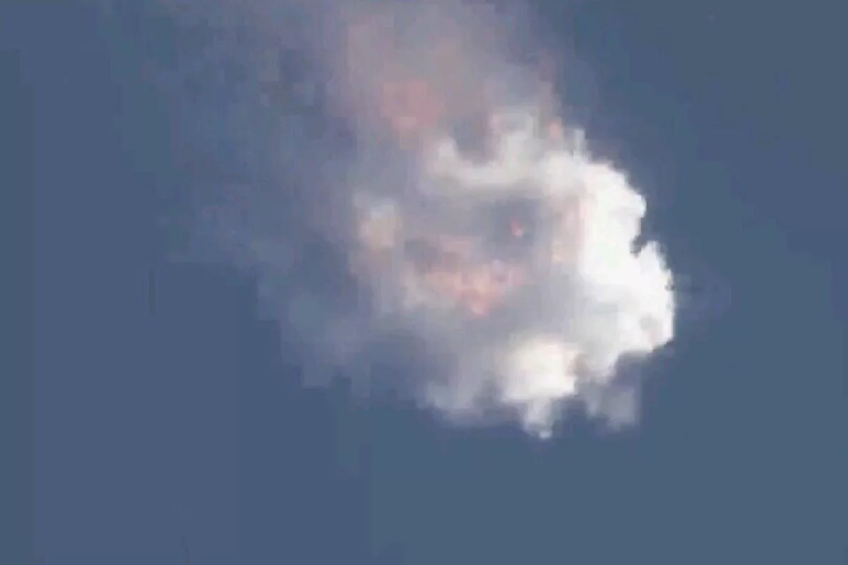 CRS-7 exploded shortly after liftoff