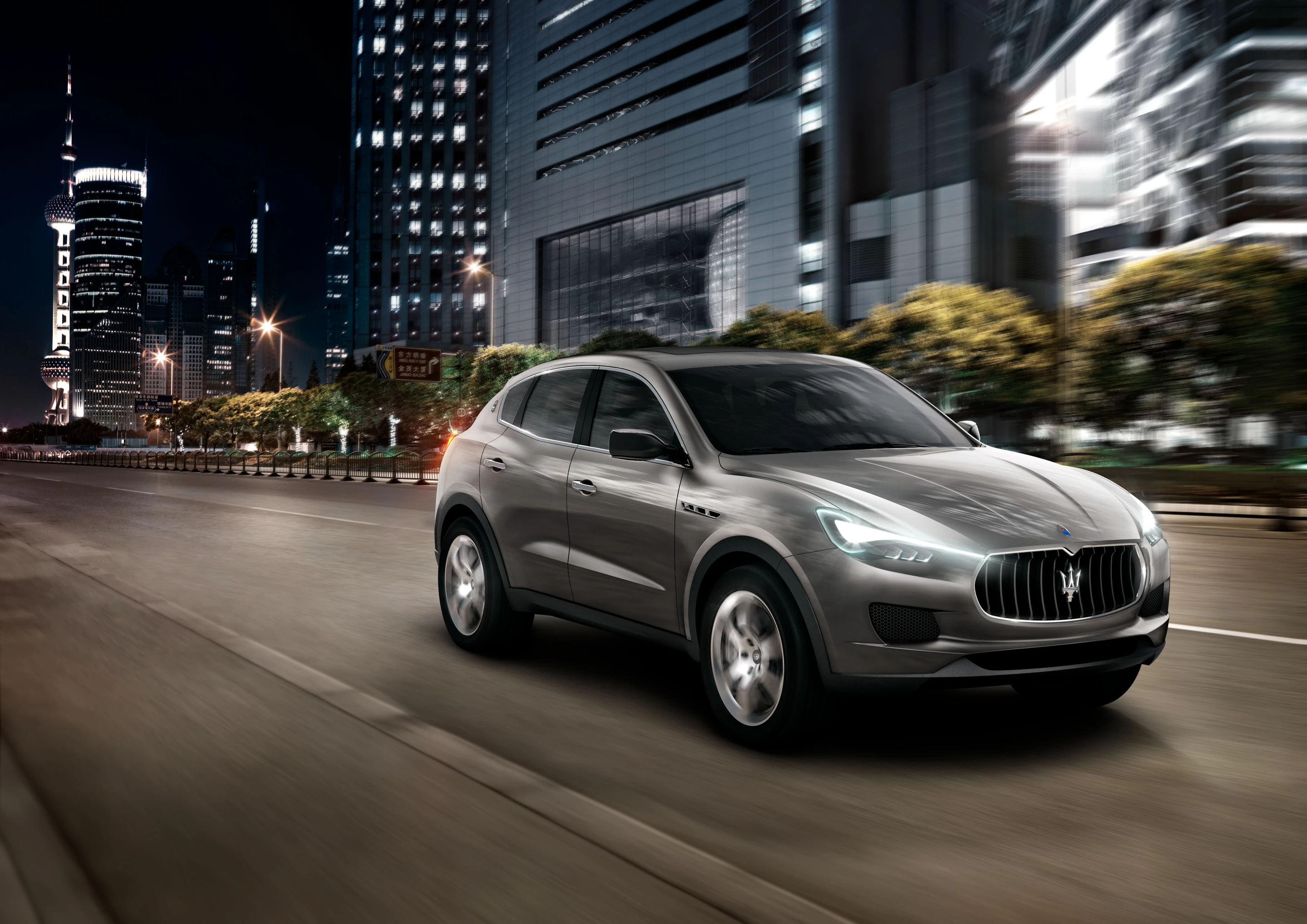 The new Maserati Kubang