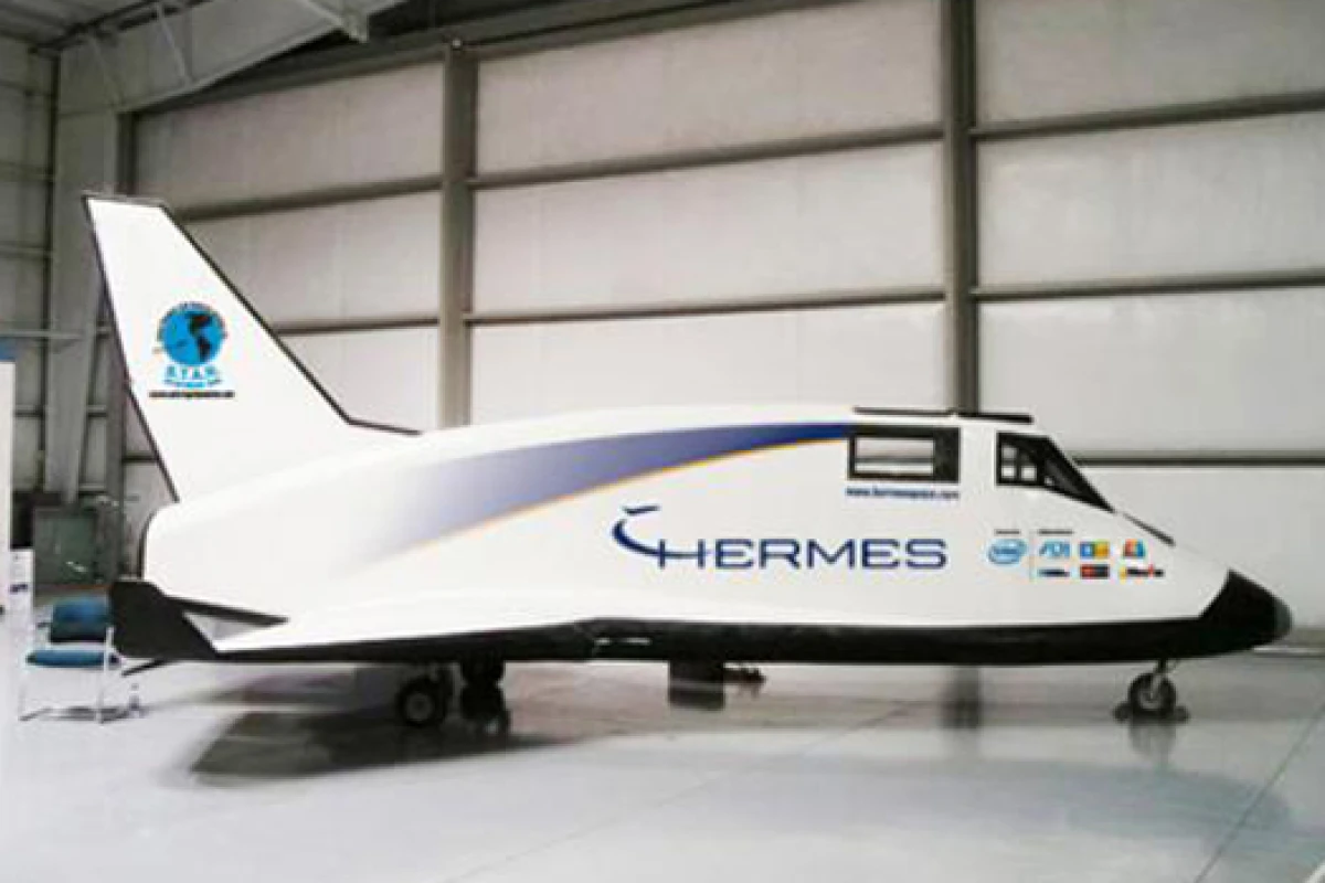 The Hermes spacecraft would carry paying passengers into space