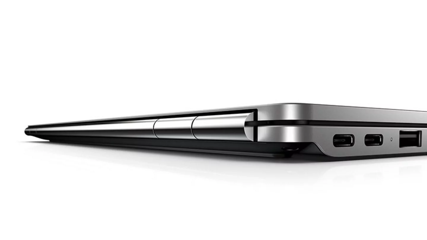 The Chromebook 13 packs a pair of USB-C ports, and will work with a dock solution from the company